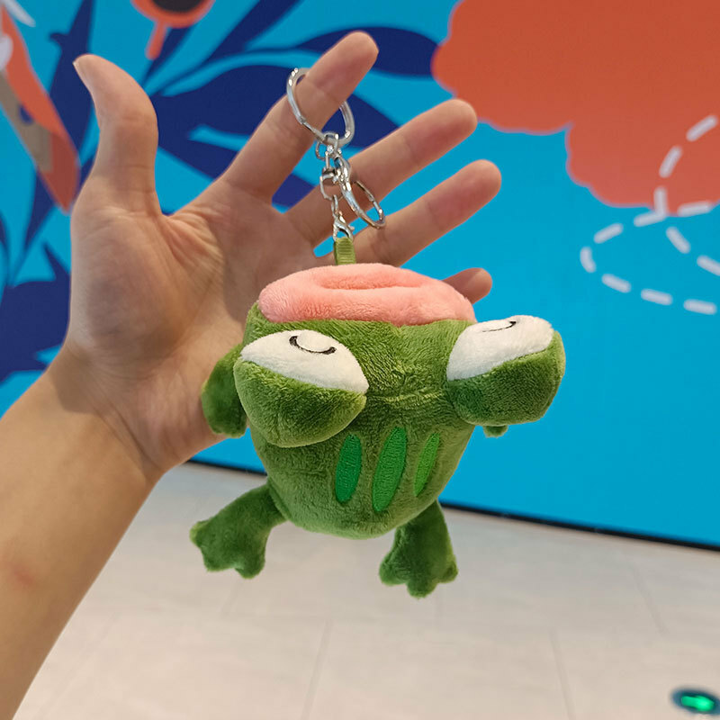 Frog Plushies Cute Sausage Lip Frog Plush Doll Toy Pendant - Perfect Gift!