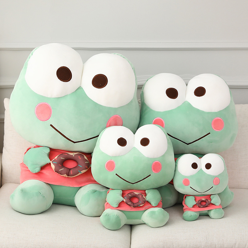 Frog Plushies Donut Frog Plush Toy: Perfect for Wedding Tossing Fun
