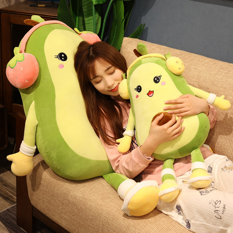 Fruit Plushies Adorable Avocado Plush Pillow - Perfect Sleep & Birthday Gift