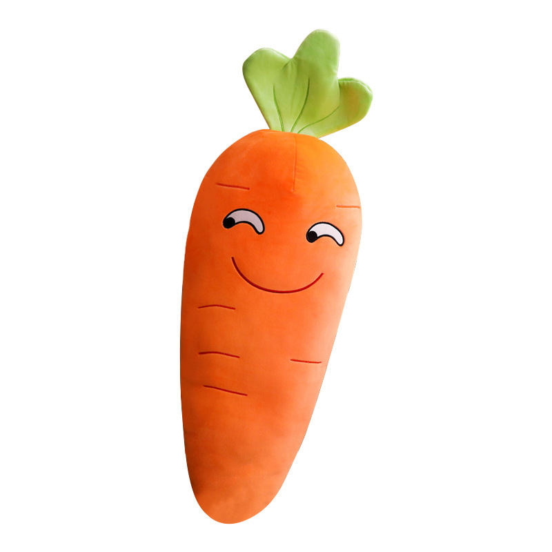 Fruit Plushies Adorable Carrot Plush Pillow Toy for Girls - Perfect Gift!
