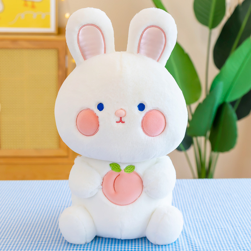 Fruit Plushies Adorable Fruit-Themed Dumb Rabbit Plush Toy Doll for Kids