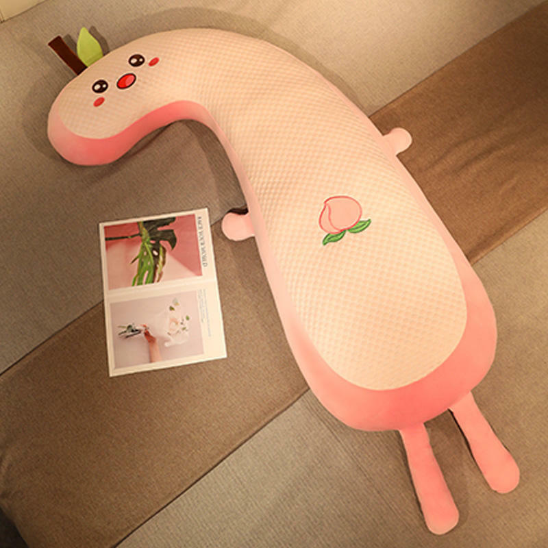 Fruit Plushies Adorable Fruit Strip Plush Pillow Doll - Perfect Cuddly Toy Gift