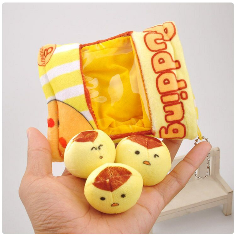 Fruit Plushies Adorable Plush Snack Bag Pendant - Perfect Accessory for Food Lovers