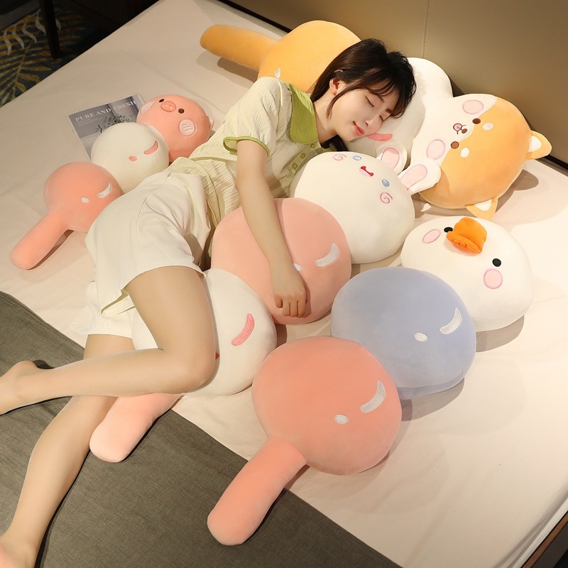 Fruit Plushies Cozy Bingtanghulu Plush Pillow Toy for Comfortable Sleep & Leg Support
