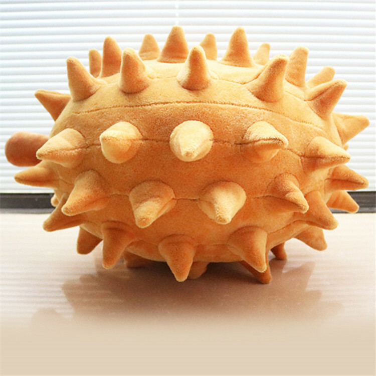 Fruit Plushies Realistic Durian Fruit Plush Toy: Soft & Cuddly Simulation Doll