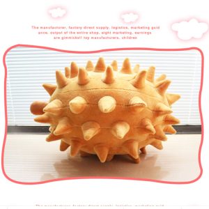 Fruit Plushies Realistic Durian Fruit Plush Toy: Soft & Cuddly Simulation Doll