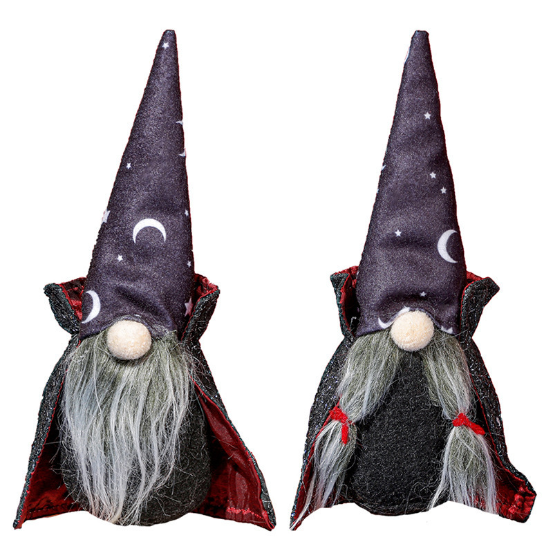 Halloween Plushies Faceless Old Man Doll for Ghost Festival: Spooky Halloween Venue Decor