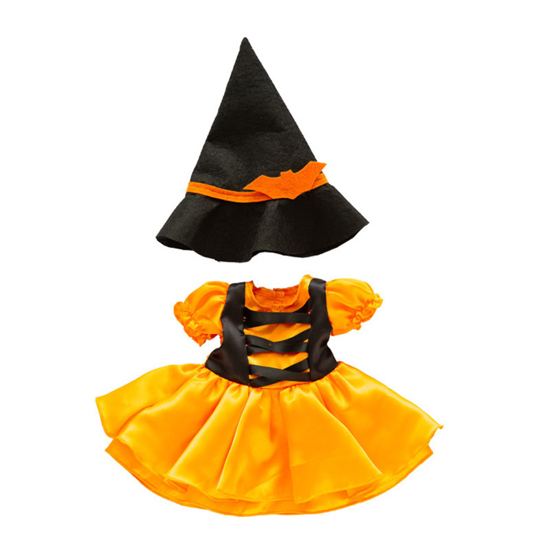Halloween Plushies Halloween Witch Outfit for 18" American Girl Dolls - Dress Up Set
