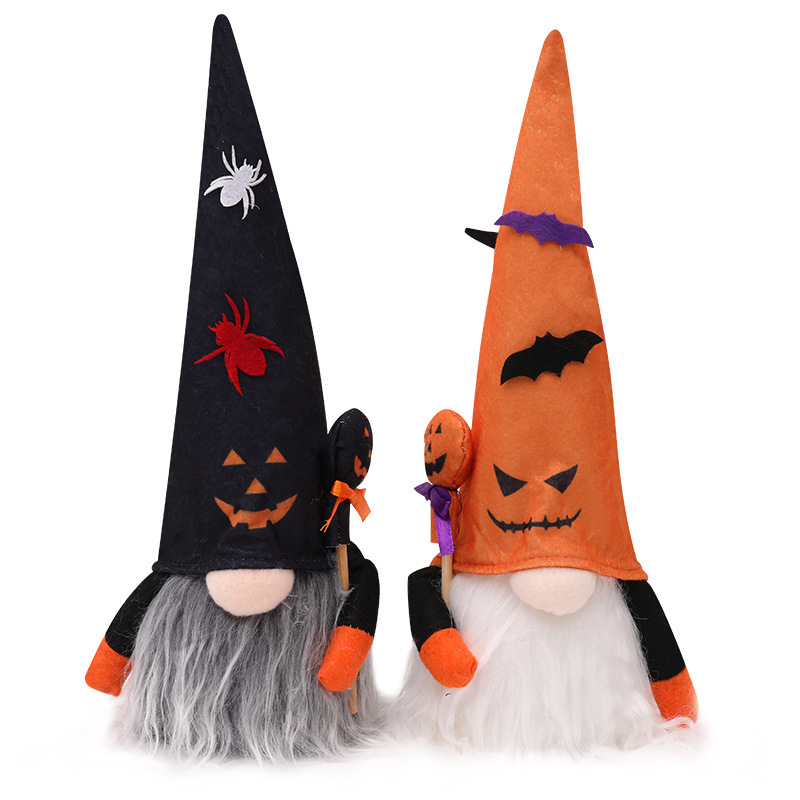 Halloween Plushies Illuminated Halloween Plush Doll Ornaments - Spooky Decorations