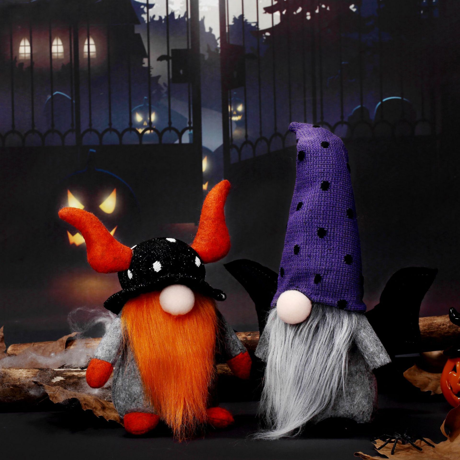 Halloween Plushies Spooky Halloween Bat Faceless Doll Ornament - Perfect Decor
