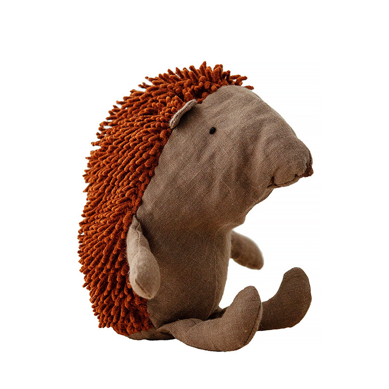 Hedgehog Plushies Nordic Cute Plush Hedgehog Doll: Creative Cartoon Baby Toy