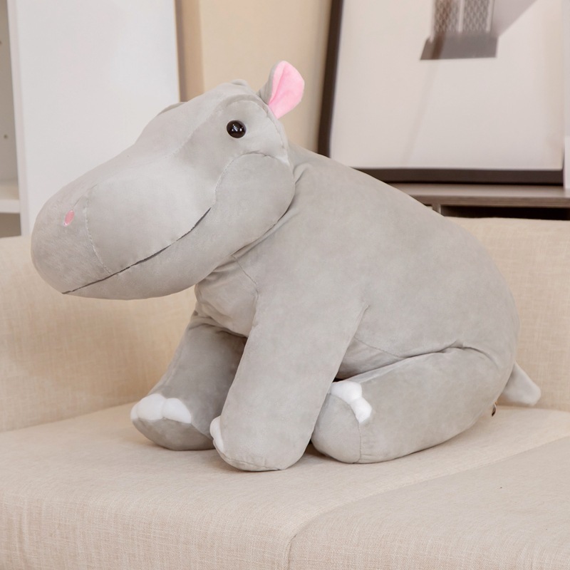 Hippo Plushies Adorable Plush Hippo Toy Pillow - Perfect Children's Day Gift