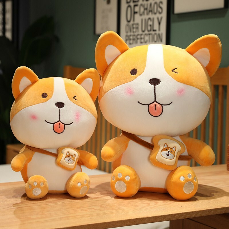 Husky Plushies Adorable Husky & Shiba Dog Pillow for Kids - Cozy Cartoon Animal Plush