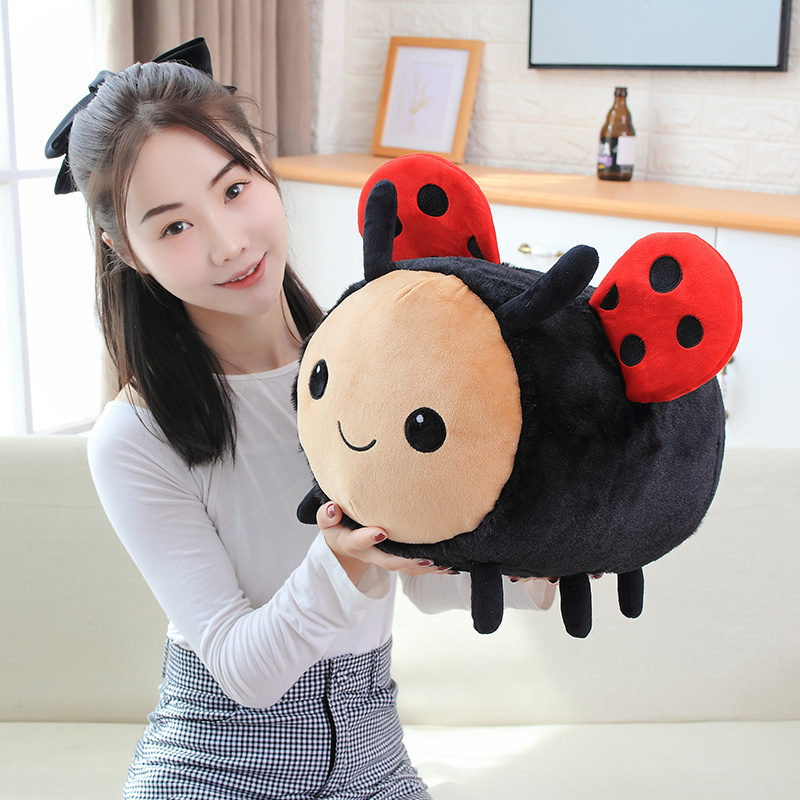 Insect Plushies Adorable Bee & Ladybug Plush Toys - Perfect Gift for Kids