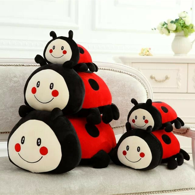 Insect Plushies Adorable Beetle Plush Toy: Perfect Cuddly Gift for Kids & Bug Lovers