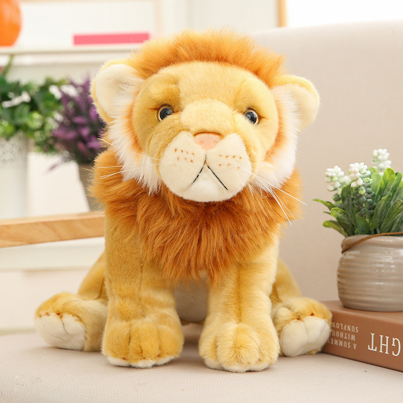 Lion Plushies Adorable Little Lion Plush Toy - Perfect Cuddly Companion for Kids