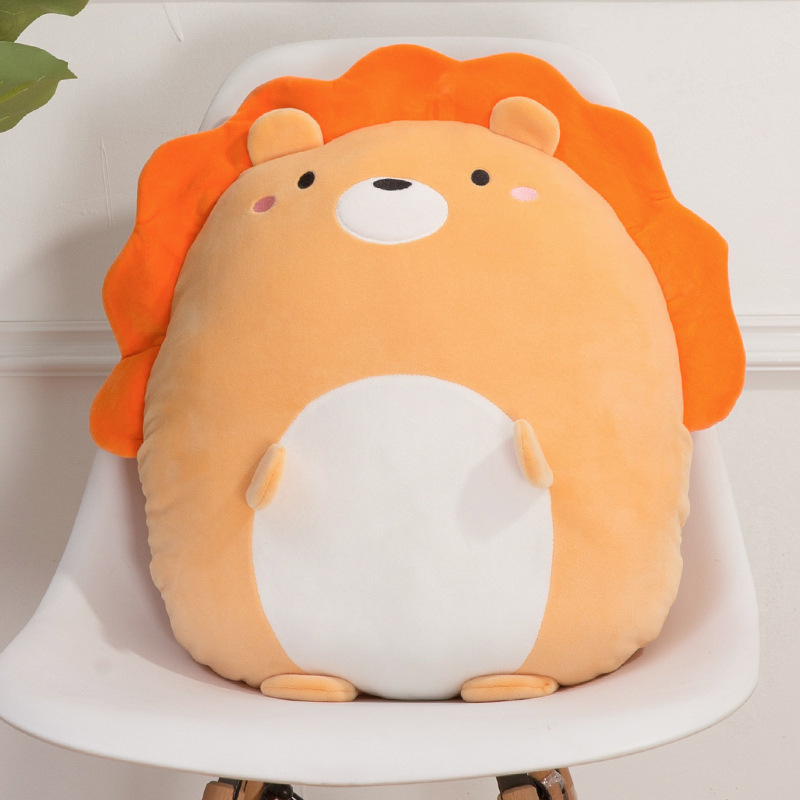 Lion Plushies Adorable Panda Lion Plush Toy: Cartoon Animal Pillow Collection