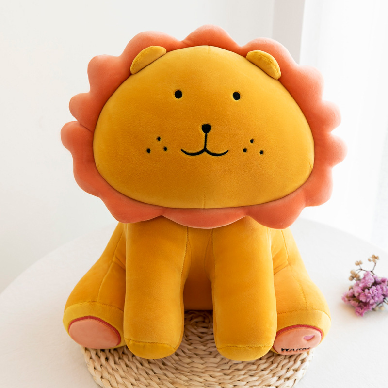 Lion Plushies Adorable Sunflower Lion Plush Toy: Perfect Cuddly Companion for Kids