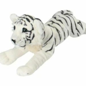 Lion Plushies Adorable White Tiger Cub Plush Toy - Soft & Cuddly Stuffed Animal