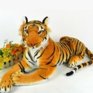 Lion Plushies Realistic South China Tiger Plush Toy - Lifelike & Cuddly Stuffed Animal