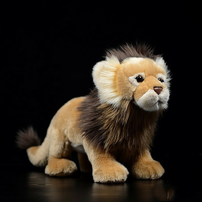Lion Plushies Top-Rated Standing Lion Plush Toy: Realistic & Cuddly Simulation Doll