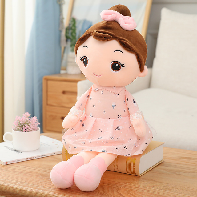 Little Plushies Adorable Little Fairy Plush Toy with Ball Head & Doll Skirt