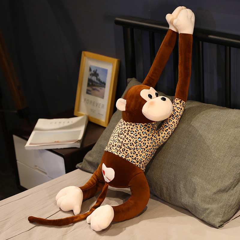 Monkey Plushies Adorable Gibbon Monkey Plush Toy - Perfect Orangutan Companion