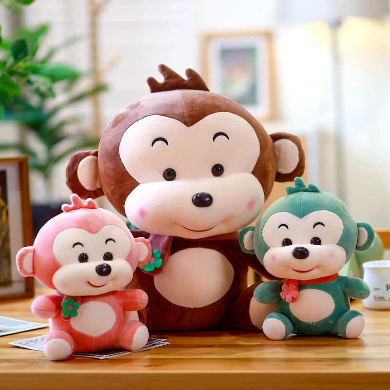 Monkey Plushies Adorable Monkey Plush Toy for Kids - Perfect Birthday Gift & Sleep Buddy