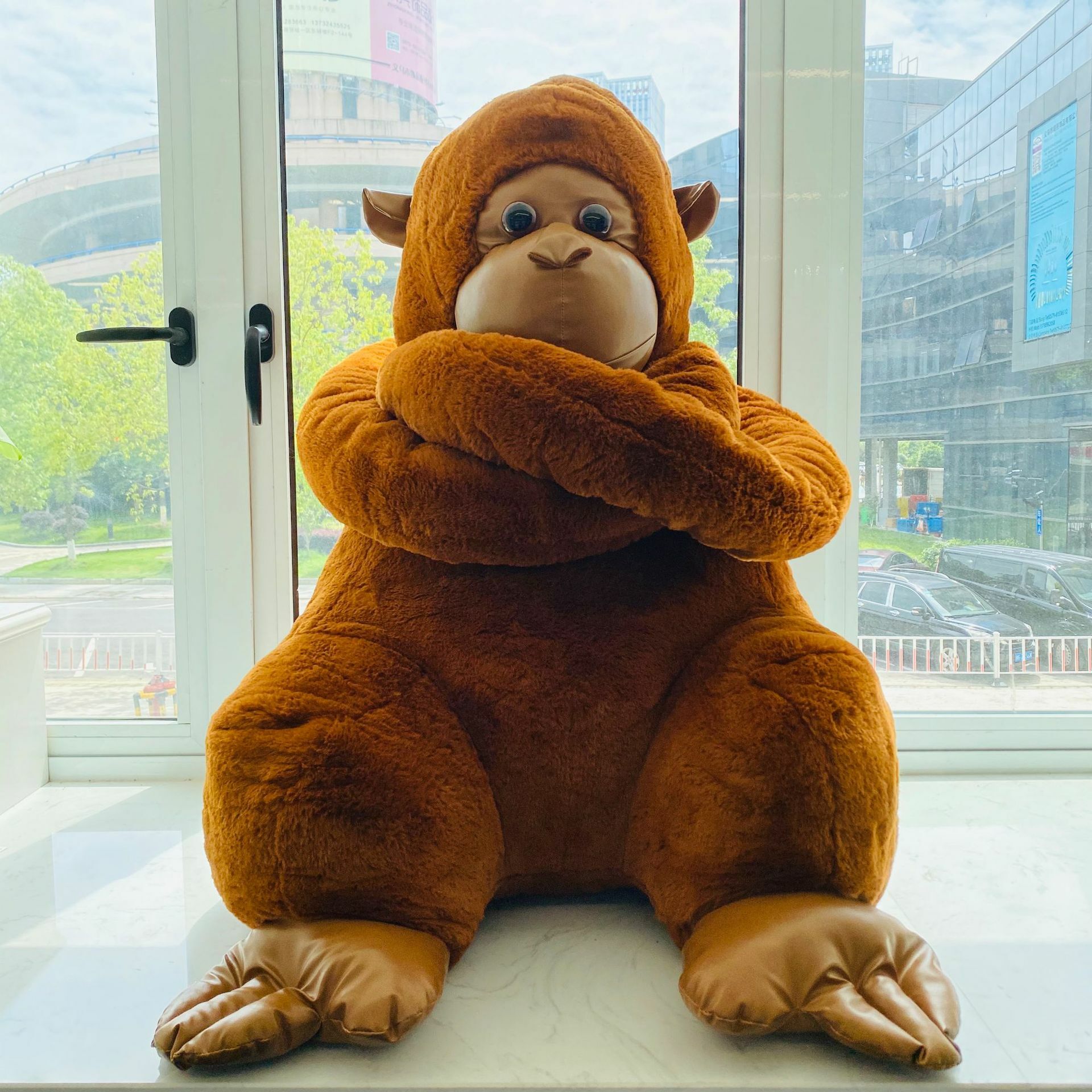 Monkey Plushies Adorable Orangutan Plush Toy: Perfect Birthday Gift & Home Decoration