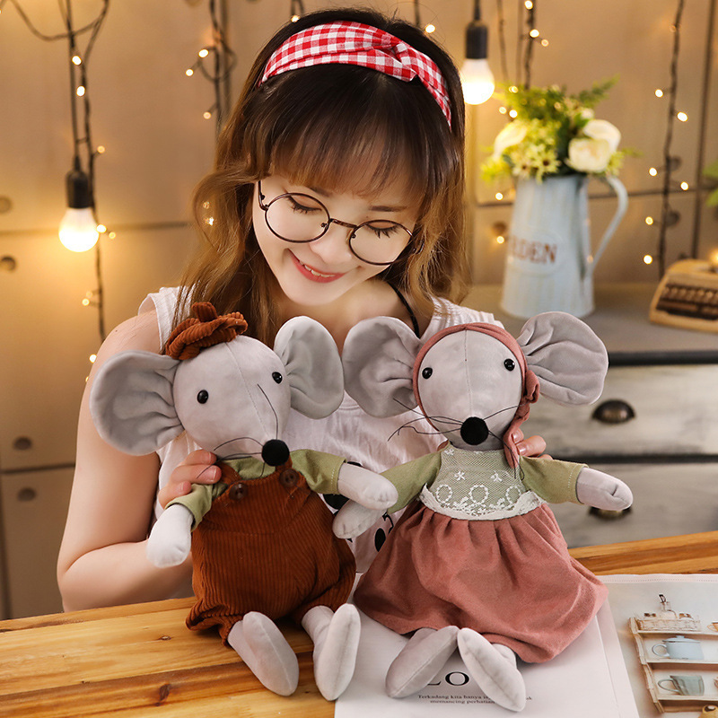 Mouse Plushies Adorable Little Mouse Mascot Plush Toy - Perfect Gift Idea