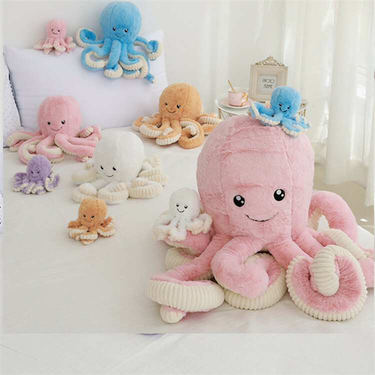 Octopus Plushies Adorable Baby Octopus Plush Toy - Perfect Cuddly Gift for Kids