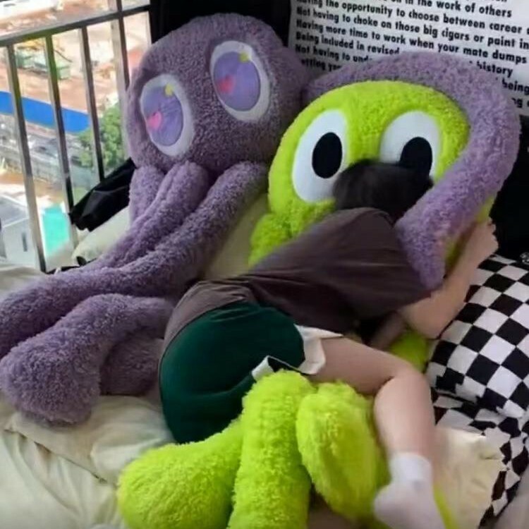 Octopus Plushies Soft Velvet Octopus Plush Toy: Long-Legged Cuddly Companion