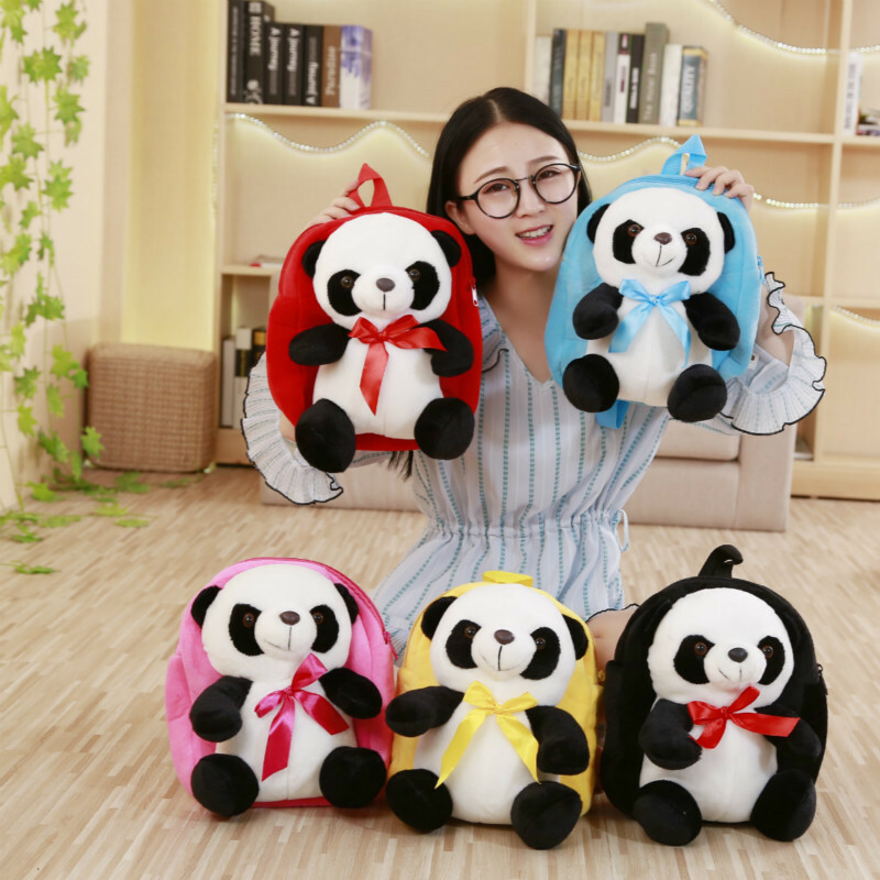 Panda Plushies Adorable Plush Panda School Bag - Perfect for Kids & Toddlers