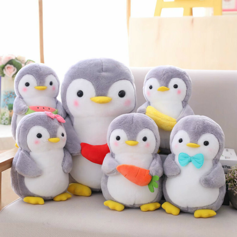 Penguin Plushies Adorable Fruit Penguin Plush Toy - Perfect Birthday Gift Idea