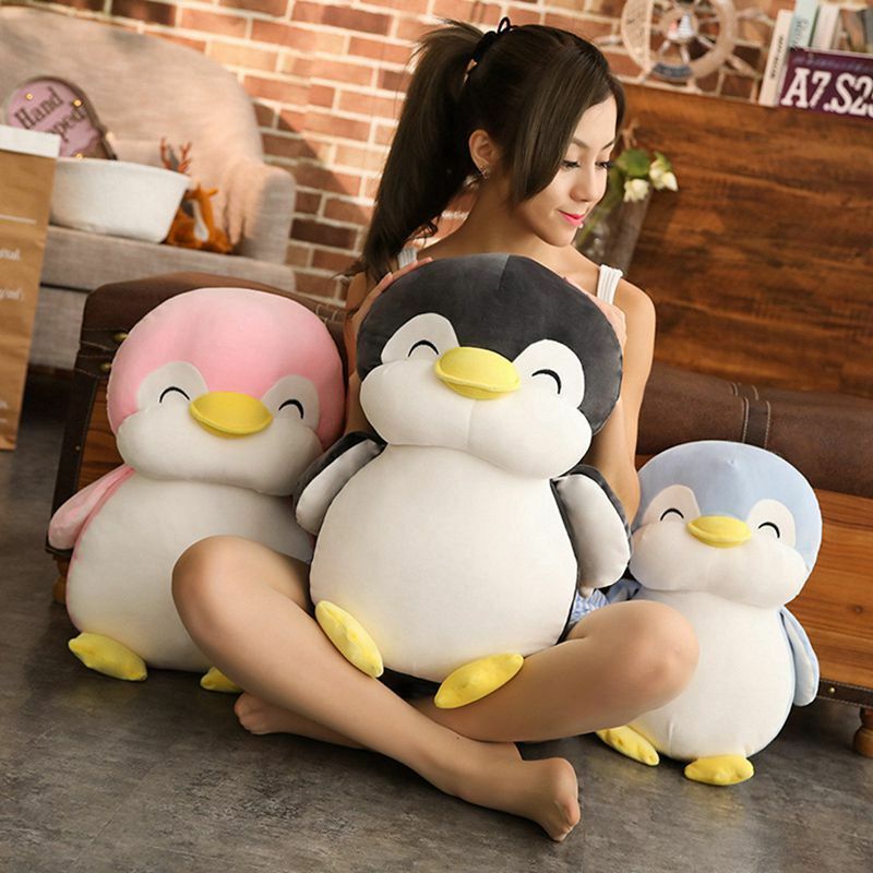 Penguin Plushies Adorable Penguin Doll Pillow - Perfect Cuddly Companion for All Ages