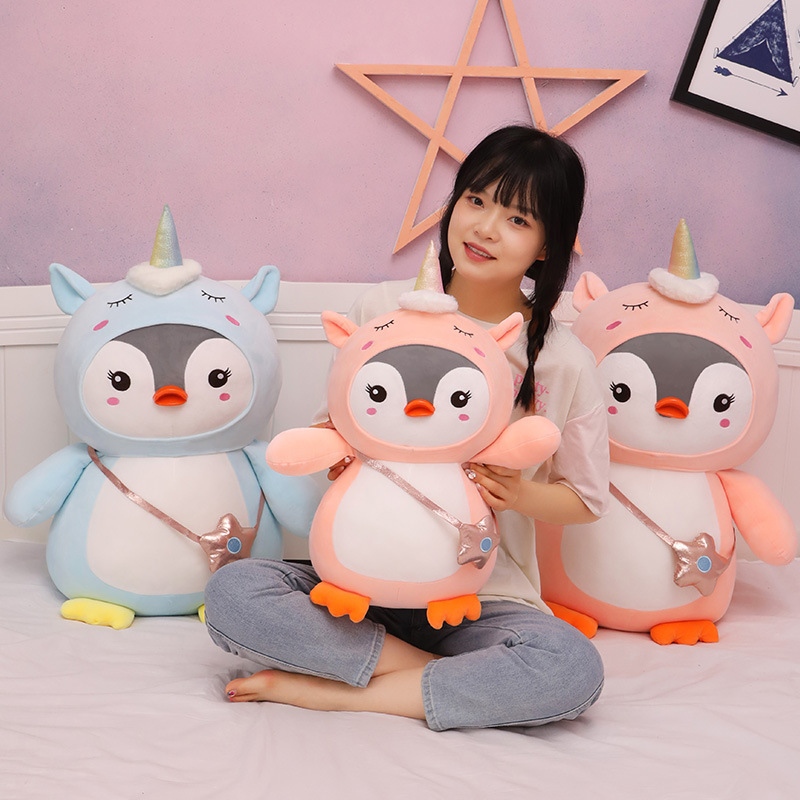 Penguin Plushies Adorable Penguin Plush Toy Pillow - Perfect Cuddly Animal Companion