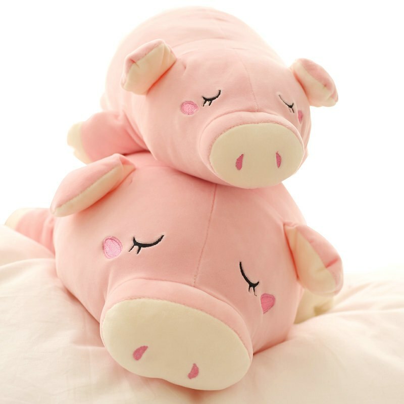Pig Plushies Adorable Pig Plush Toy: Soft Cartoon Pillow & Perfect Birthday Gift