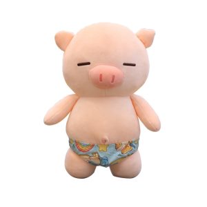 Pig Plushies Adorable Velvet Hooligan Pig Plush Toy - Perfect Beach Buddy Doll