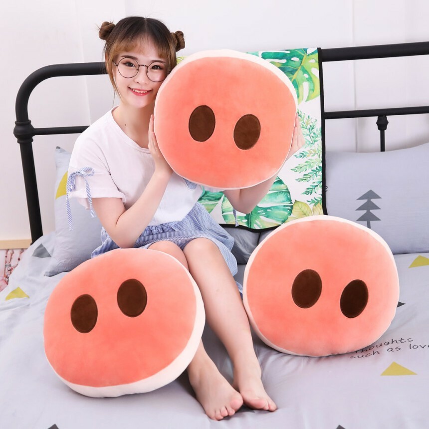 Pig Plushies Creative Spoof Pig Pillow Doll: Car Cushion for Whole Person Comfort