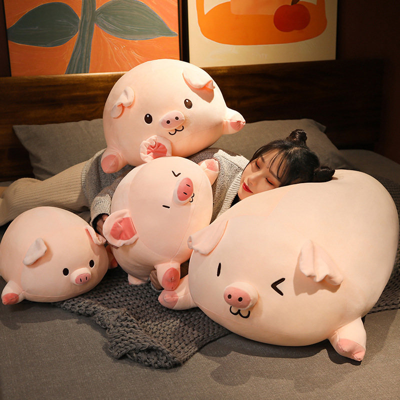 Pig Plushies Cute Plump Pig Plush Toy for Women - Stylish & Soft Fashion Doll