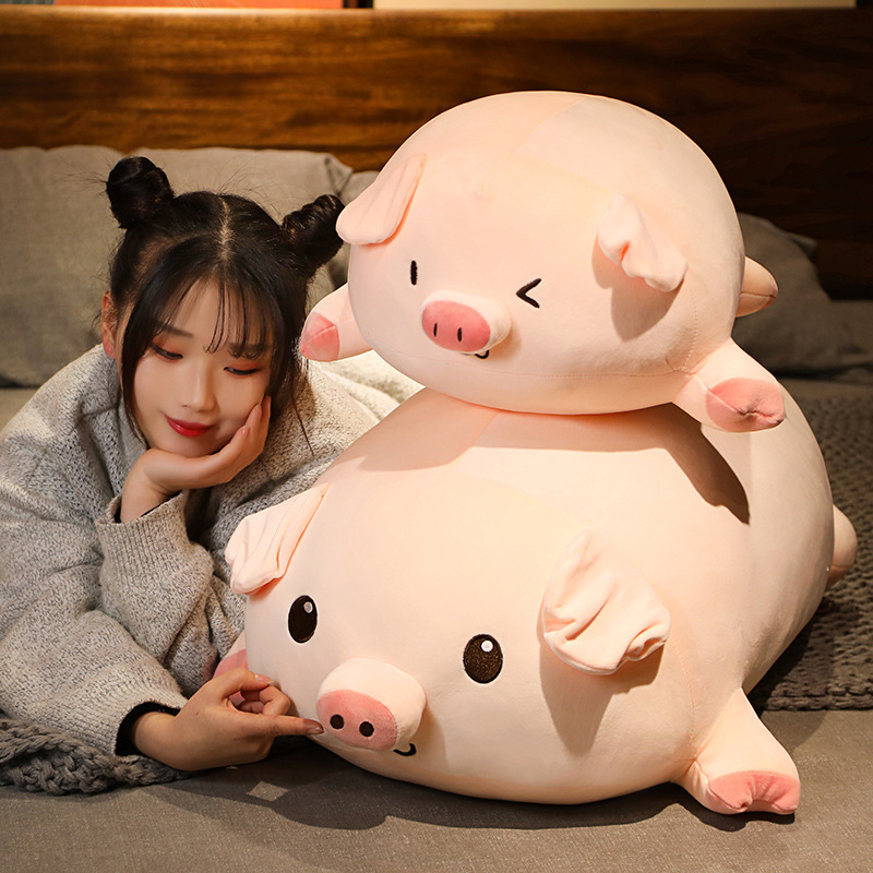 Pig Plushies Cute Plump Pig Plush Toy for Women - Stylish & Soft Fashion Doll