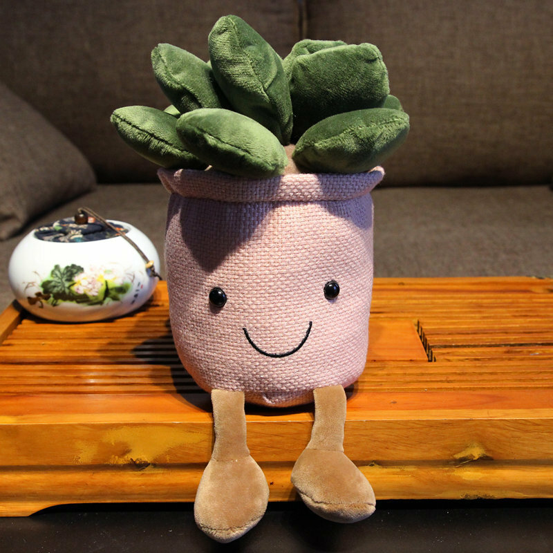 Plant Plushies Adorable Green Succulent Doll Ornaments: Perfect Simulation Decor