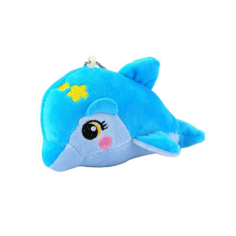 Sea Plushies Adorable Dolphin Plush Toy Pendant - Perfect Marine Animal Gift