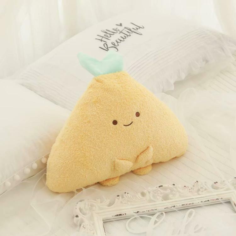 Sea Plushies Adorable Fried Shrimp Plush Pillow - Perfect Cuddle Toy Gift