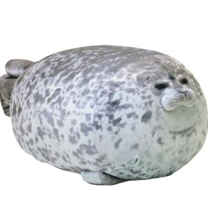 Sea Plushies Adorable Large Seal Plush Pillow - Perfect Aquarium Toy for Kids