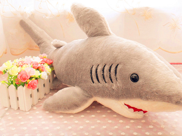 Sea Plushies Adorable Shark & Dolphin Plush Toy Pillow - Perfect Couple's Gift