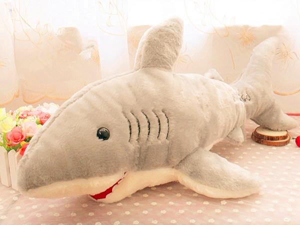 Sea Plushies Adorable Shark & Dolphin Plush Toy Pillow - Perfect Couple's Gift