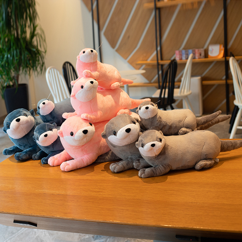 Sea Plushies Adorable Wild Otter Plush Toy: Perfect Cuddly Companion for Kids