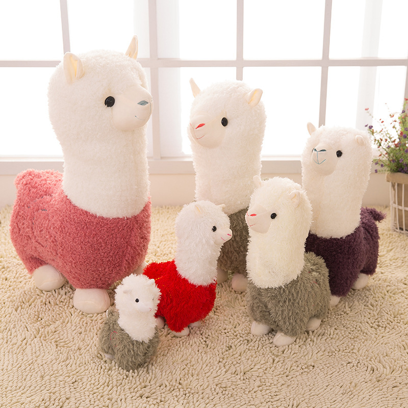 Sheep Plushies Adorable Cashmere Wool Sheep Toy Pillow - Perfect Birthday Gift for Kids