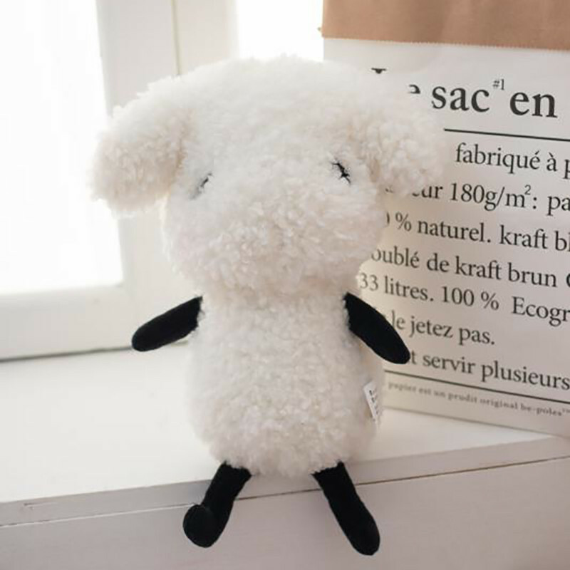 Sheep Plushies Adorable Yizhi Wool Plush Toy Doll: Perfect Bedtime Companion